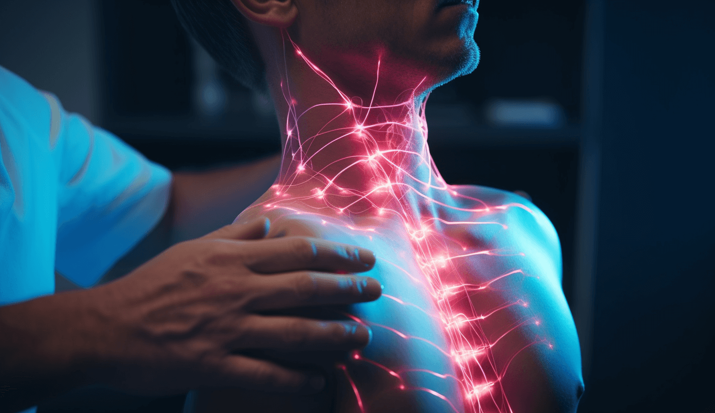 How electric muscle stimulation (EMS) is used for rehabilitation of low back  pain