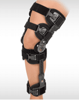 Custom Black Knee Brace