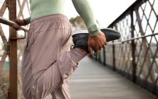 Resize Side View Fit Man Training Outdoors