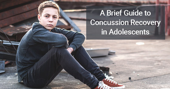 recovering concussion in young kid